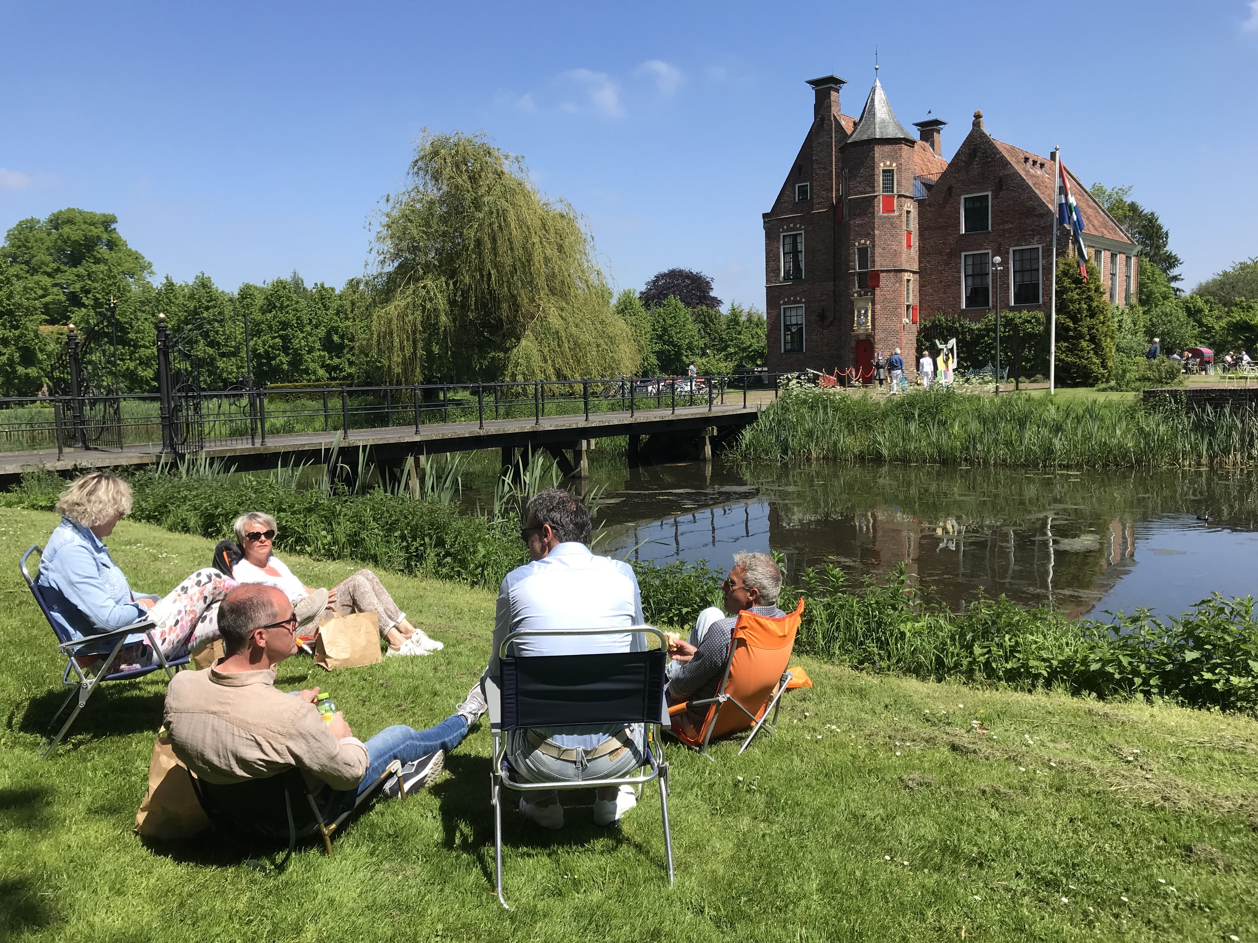 picknick bij De Burcht Wedde